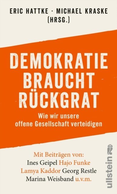 Michael Kraske, Eric Hattke - Demokratie braucht Rückgrat, E-bok