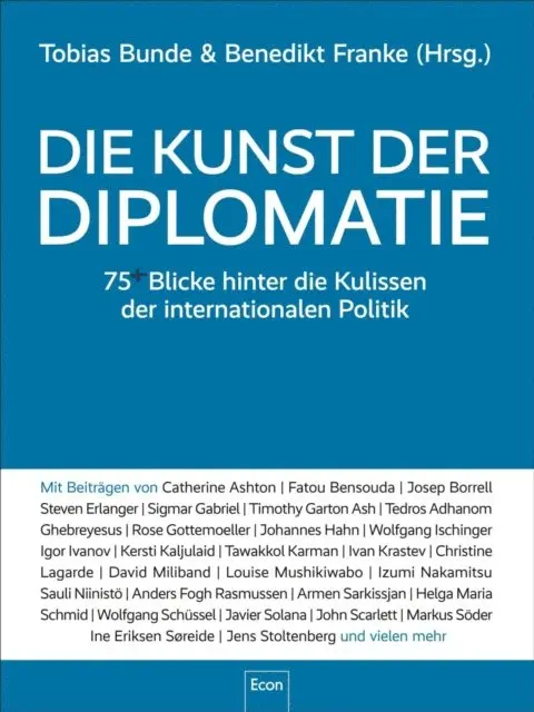 Benedikt Franke, Tobias Bunde - Die Kunst der Diplomatie, E-bok. Tillgänglighet: Lägg i varukorg