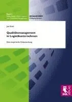 Jan Koch - Qualitätsmanagement in Logistikunternehmen, Häftad. Tillgänglighet: Lägg i varukorg