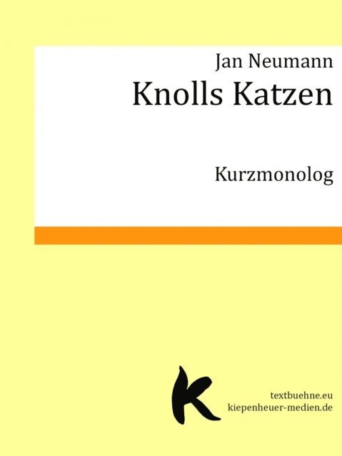 Jan Neumann - Knolls Katzen, E-bok. Tillgänglighet: Lägg i varukorg