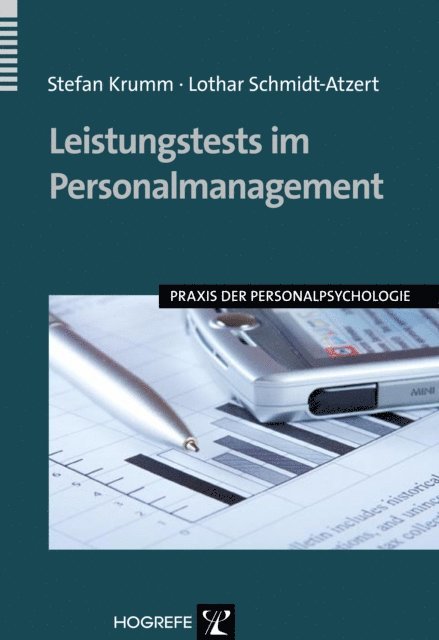 Lothar Schmidt-Atzert, Stefan Krumm - Leistungstests im Personalmanagement, E-bok