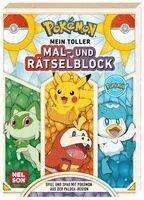 Pokémon Activity-Buch: Mein toller Mal- und Rätselblock, Häftad