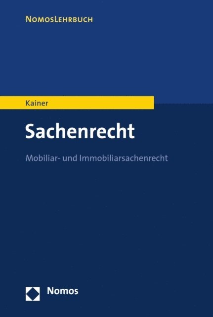 Friedemann Kainer - Sachenrecht, E-bok