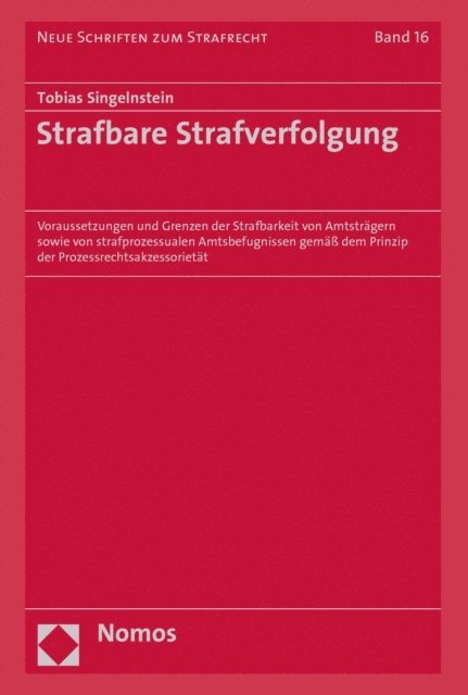 Tobias Singelnstein - Strafbare Strafverfolgung, E-bok