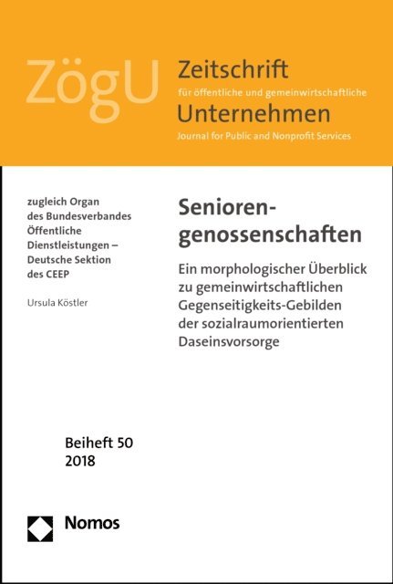 Ursula Kostler - Seniorengenossenschaften, E-bok