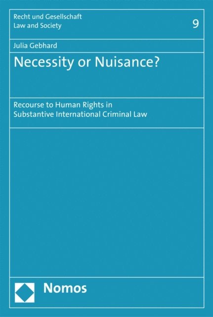 Julia Gebhard - Necessity or Nuisance?, E-bok
