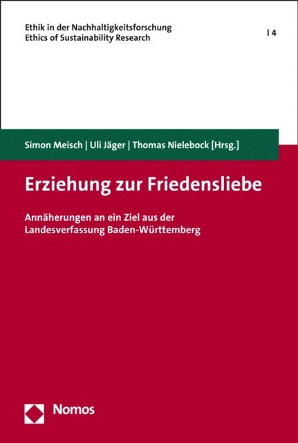 Thomas Nielebock, Uli Jager, Simon Meisch - Erziehung zur Friedensliebe, E-bok