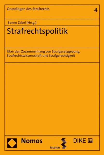 Benno Zabel - Strafrechtspolitik, E-bok