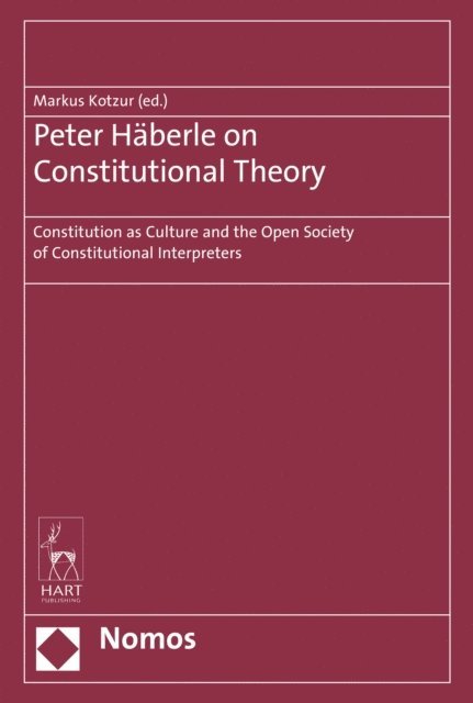 Markus Kotzur - Peter Haberle on Constitutional Theory, E-bok