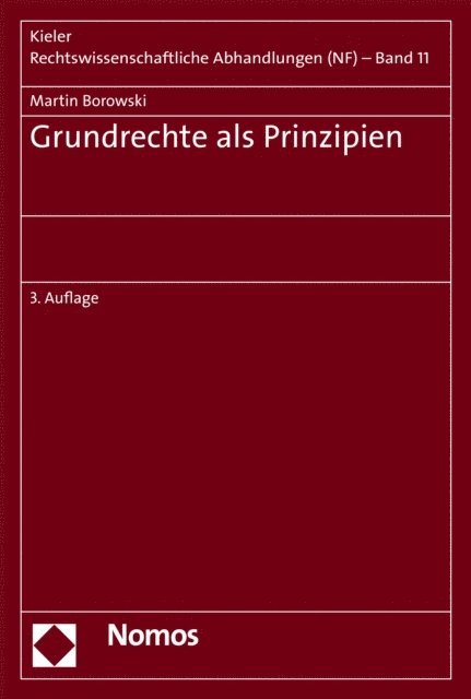 Martin Borowski - Grundrechte als Prinzipien, E-bok