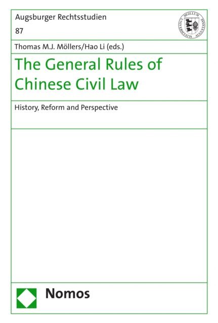 Hao Li, Thomas M.J. Mollers - The General Rules of Chinese Civil Law, E-bok