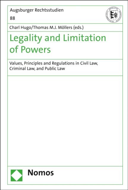 Thomas M.J. Mollers, Charl Hugo - Legality and Limitation of Powers, E-bok