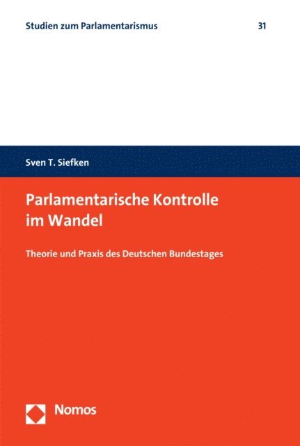 Sven T. Siefken - Parlamentarische Kontrolle im Wandel, E-bok