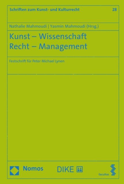 Yasmin Mahmoudi, Nathalie Mahmoudi - Kunst - Wissenschaft - Recht - Management, E-bok