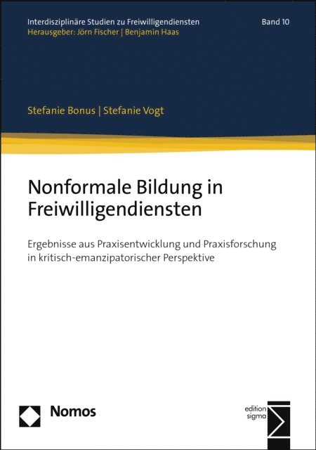 Stefanie Vogt, Stefanie Bonus - Nonformale Bildung in Freiwilligendiensten, E-bok