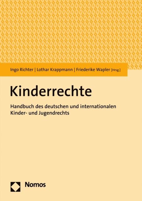 Friederike Wapler, Lothar Krappmann, Ingo Richter - Kinderrechte, E-bok