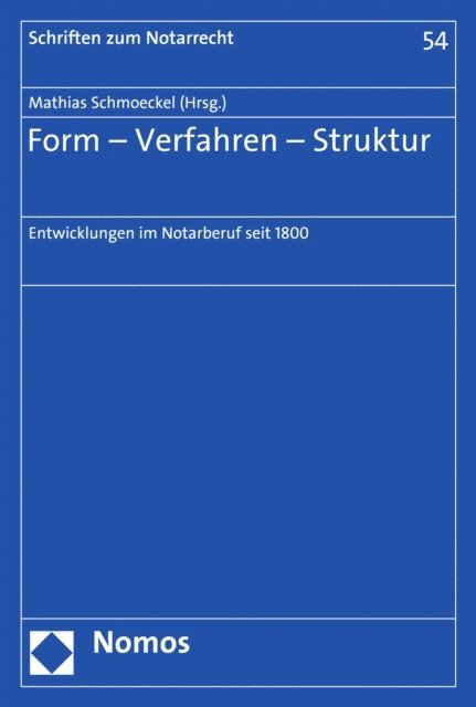 Mathias Schmoeckel - Form - Verfahren - Struktur, E-bok