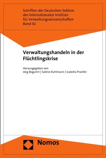 Isabella Proeller, Sabine Kuhlmann, Jorg Bogumil - Verwaltungshandeln in der Flüchtlingskrise, E-bok