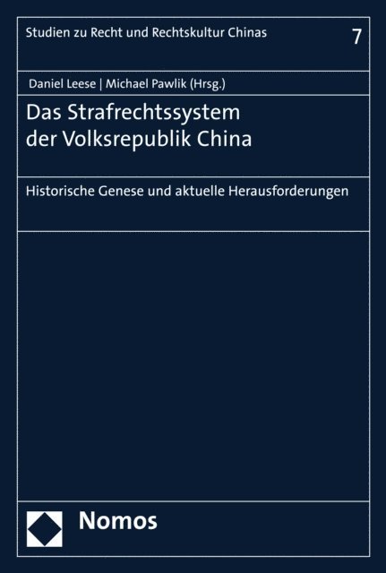 Michael Pawlik, Daniel Leese - Das Strafrechtssystem der Volksrepublik China, E-bok