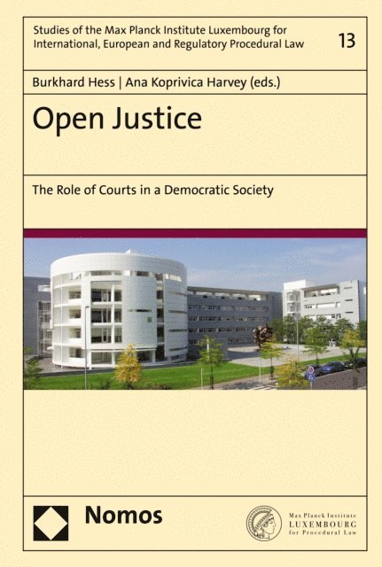 Ana Koprivica Harvey, Burkhard Hess - Open Justice, E-bok