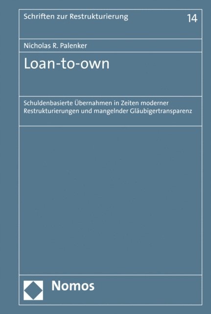 Nicholas R. Palenker - Loan-to-own, E-bok