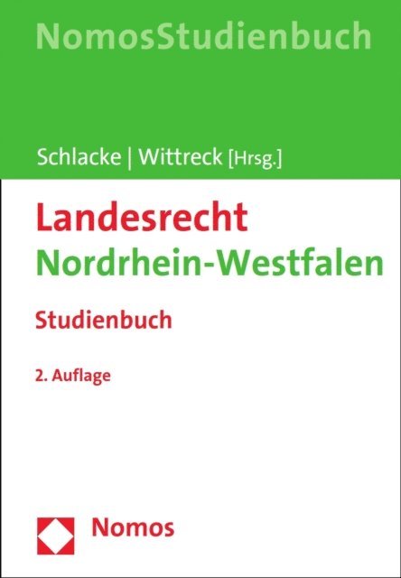 Fabian Wittreck, Sabine Schlacke - Landesrecht Nordrhein-Westfalen, E-bok