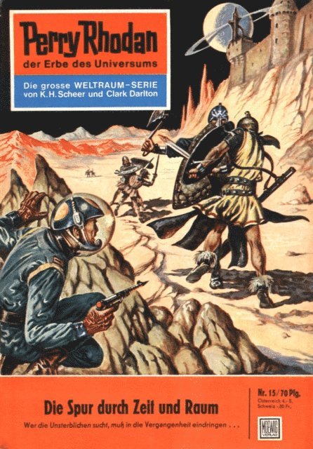 Clark Darlton - Perry Rhodan 15: Die Spur durch Zeit und Raum, E-bok