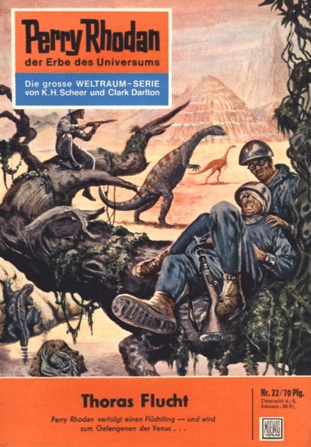 Clark Darlton - Perry Rhodan 22: Thoras Flucht, E-bok