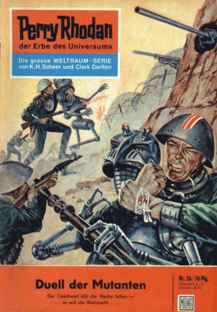 Clark Darlton - Perry Rhodan 26: Duell der Mutanten, E-bok
