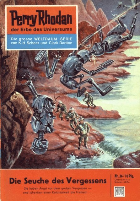 Clark Darlton - Perry Rhodan 36: Die Seuche des Vergessens, E-bok