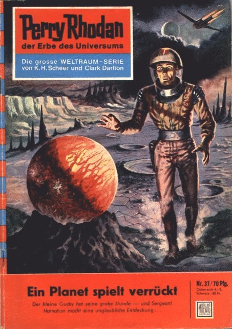 Clark Darlton - Perry Rhodan 37: Ein Planet spielt verrückt, E-bok