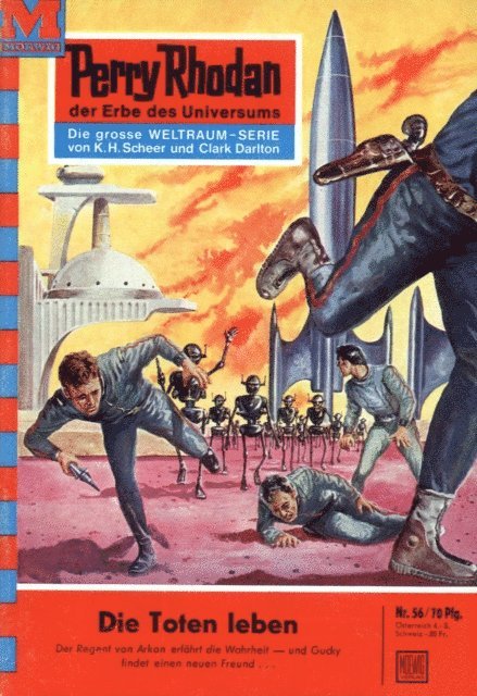 Clark Darlton - Perry Rhodan 56: Die Toten leben, E-bok