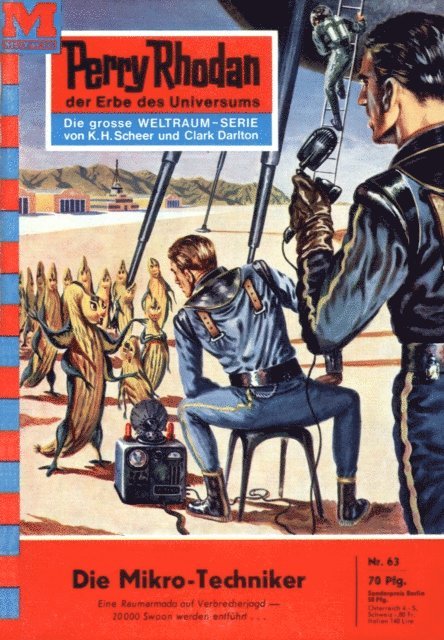 Clark Darlton - Perry Rhodan 63: Die Mikro-Techniker, E-bok