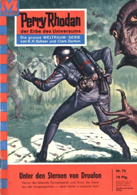 Clark Darlton - Perry Rhodan 76: Unter den Sternen von Druufon, E-bok