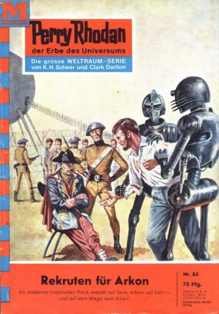 Clark Darlton - Perry Rhodan 84: Rekruten für Arkon, E-bok