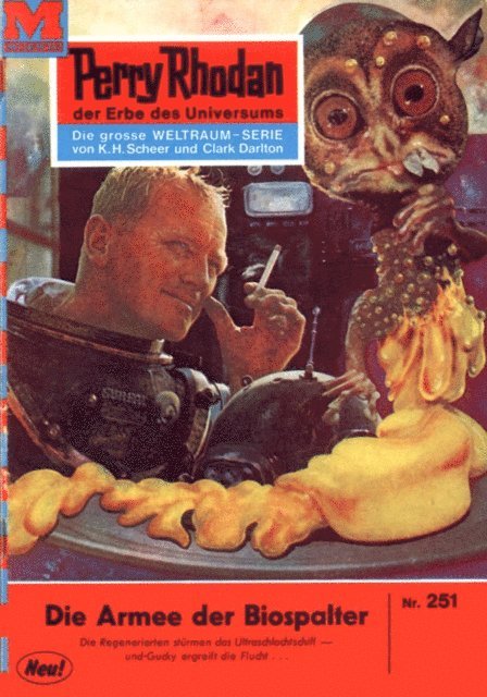 William Voltz - Perry Rhodan 251: Die Armee der Biospalter, E-bok