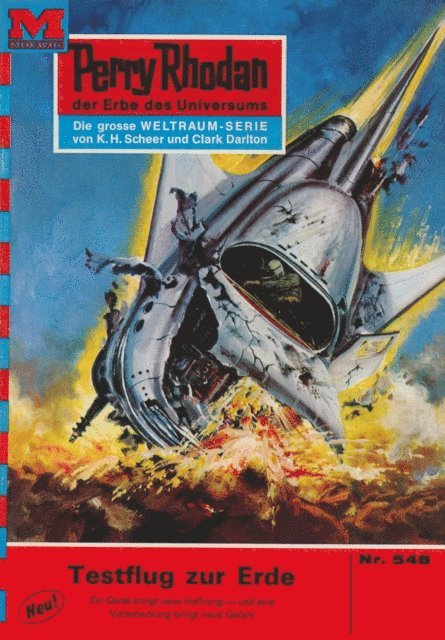 H.G. Francis - Perry Rhodan 548: Testflug zur Erde, E-bok