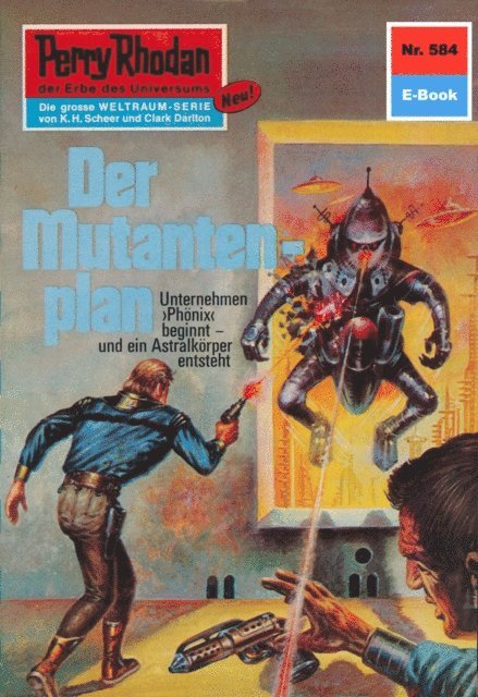 H.G. Francis - Perry Rhodan 584: Der Mutantenplan, E-bok