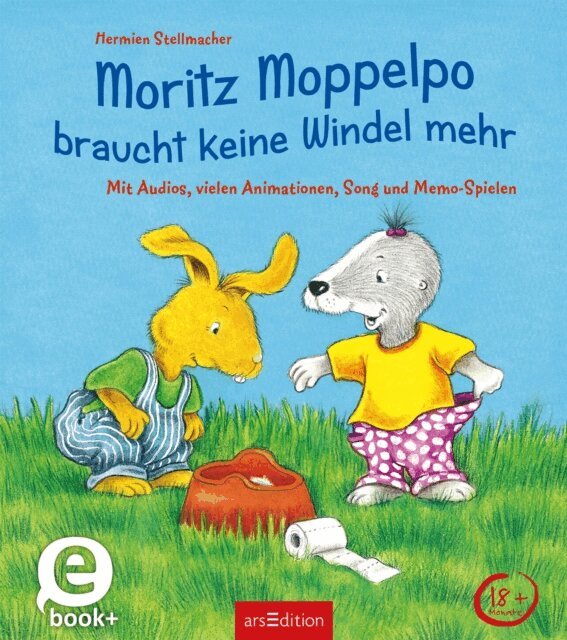 Hermien Stellmacher - Moritz Moppelpo braucht keine Windel mehr (Enhanced E-Book), E-bok