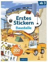 Erstes Stickern Baustelle, Häftad