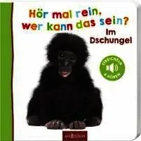 Hör mal rein, wer kann das sein? Im Dschungel, Kartonnage. Tillgänglighet: Lägg i varukorg