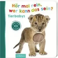 Hör mal rein, wer kann das sein? - Tierbabys, Kartonnage. Tillgänglighet: Lägg i varukorg
