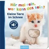 Hör mal rein, wer kann das sein? - Kleine Tiere im Schnee, Kartonnage. Tillgänglighet: Lägg i varukorg
