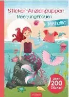 Sticker-Anziehpuppen Metallic - Meerjungfrauen, Häftad. Tillgänglighet: Lägg i varukorg