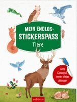 Mein Endlos-Stickerspaß - Tiere, Häftad