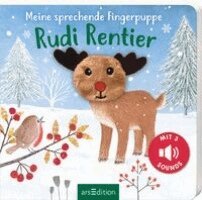 Meine sprechende Fingerpuppe: Rudi Rentier, Kartonnage. Tillgänglighet: Lägg i varukorg
