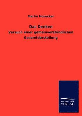 Martin Honecker - Denken, Häftad