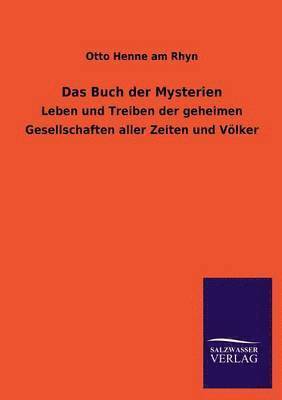 Otto Henne Am Rhyn - Buch Der Mysterien, Häftad