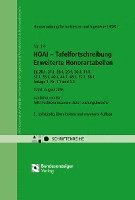 HOAI - Tafelfortschreibung Erweiterte Honorartabellen §§ 20.1, 21.1, 28.1, 29.1, 20.1, 32.1, 35.1, 40.1, 44.1, 48.1, 52.1, 56.1, Anlage 1, Nr 1.1 und 1.2, Övrigt
