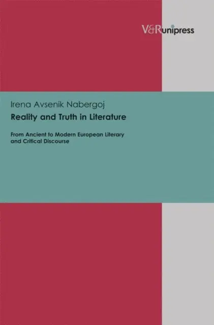 Irena Avsenik Nabergoj - Reality and Truth in Literature, E-bok. Tillgänglighet: Lägg i varukorg